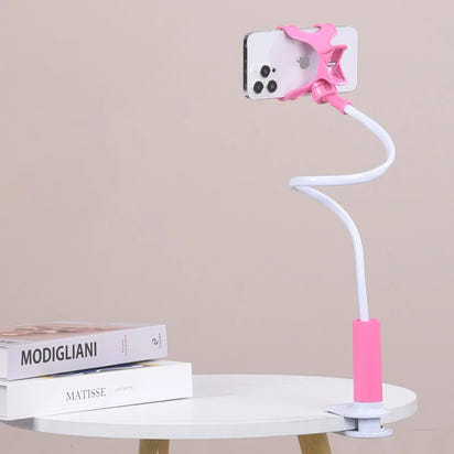 Phone Holder Stand Lazy Bracket Headrest Bed 360 Flexible Long Arms Clamp Mount For iPhone Samsung and 3.5~6.7