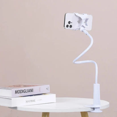 Phone Holder Stand Lazy Bracket Headrest Bed 360 Flexible Long Arms Clamp Mount For iPhone Samsung and 3.5~6.7