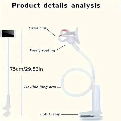 Mobile Phone Stand Lazy Bedside Bracket For iPhone iPad Tablet Holder For Samsung Xiaomi Desktop Cantilever Support Bracket