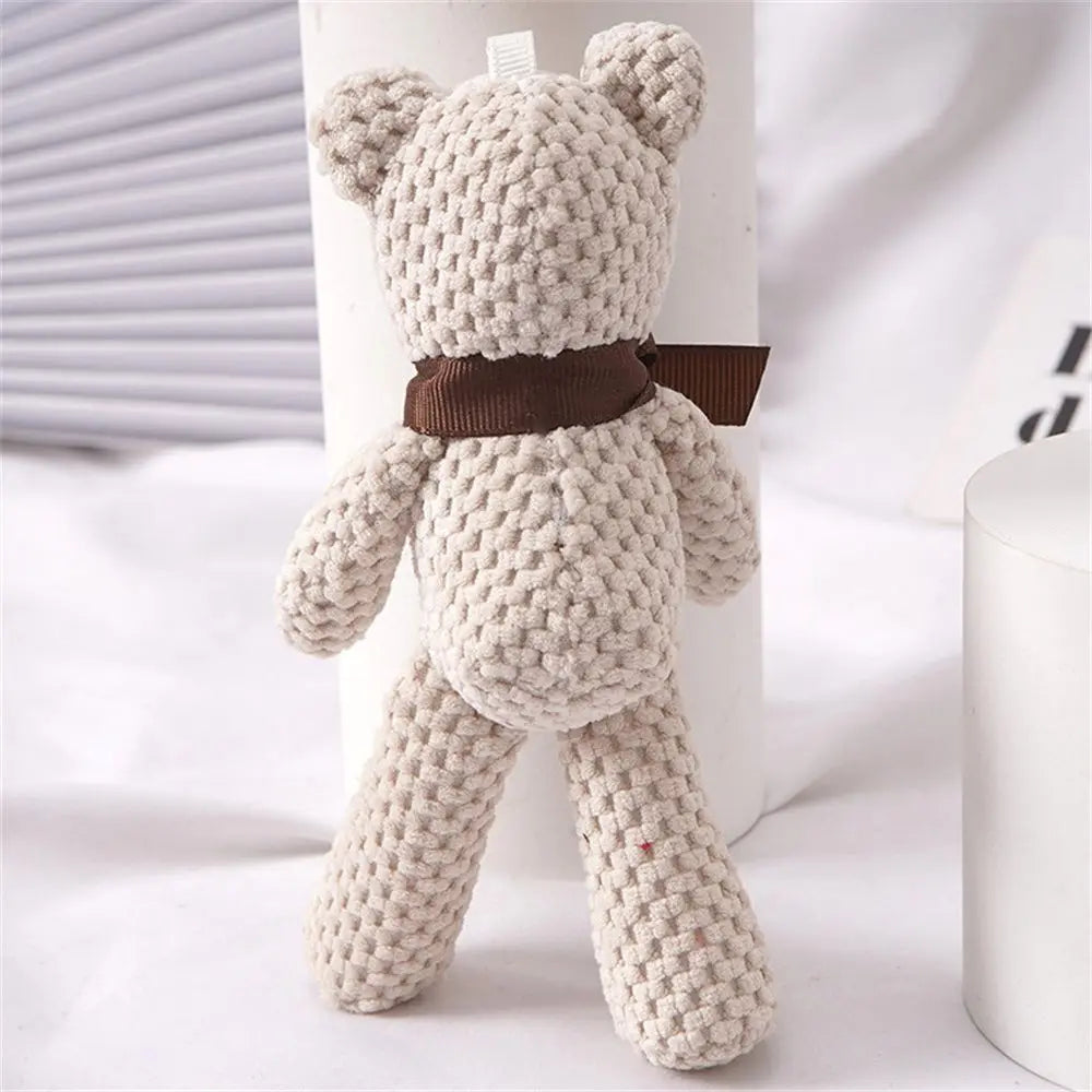 15cm Cute Plush Pendant Toy Decorations Key Pendant Bear Plush Toy Bear Stuffed Toys Soft Toys Stuffed Animals